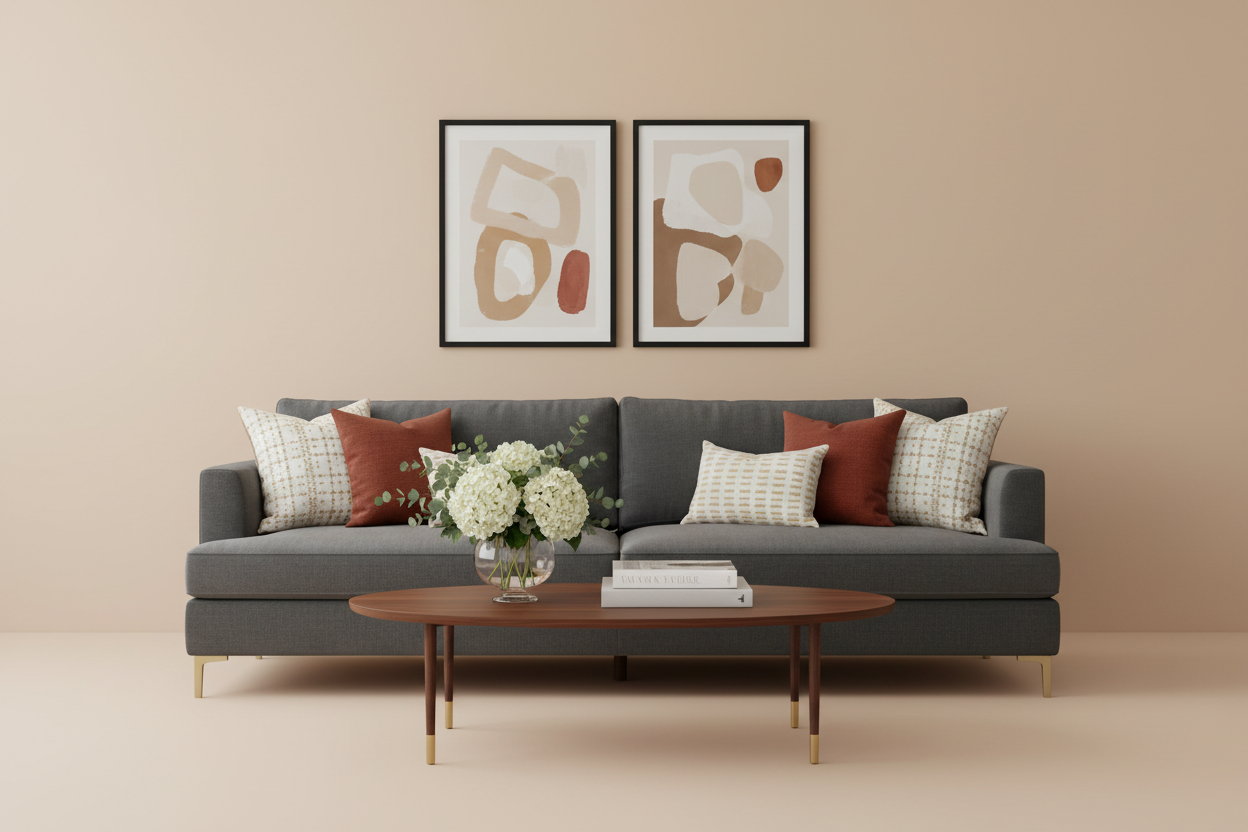 need slider image for home decor. with solid background. without text